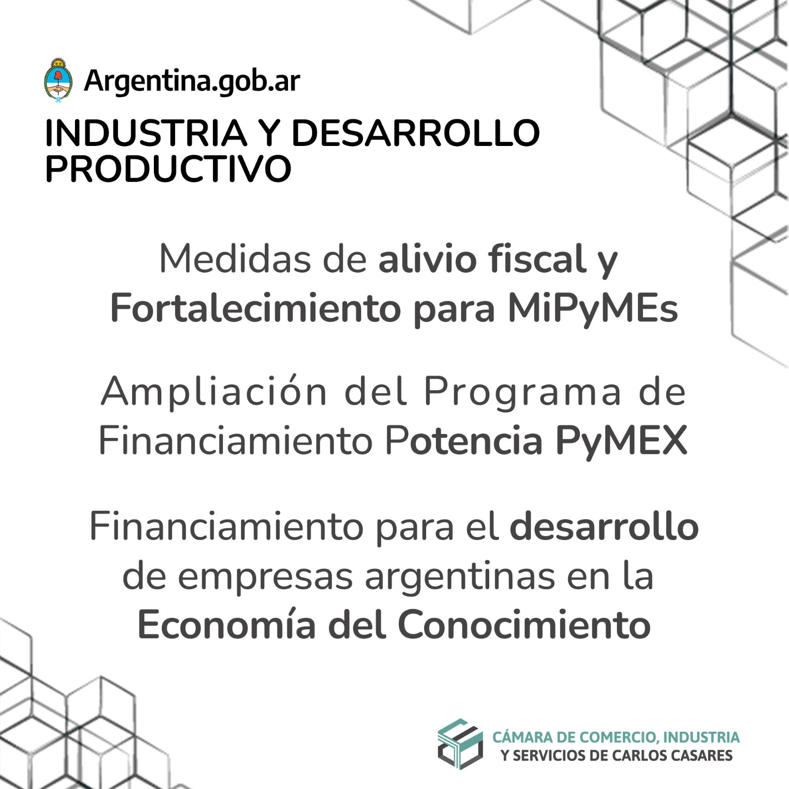 Medidas de alivio fiscal y fortalecimiento para mipymes – Casares Online