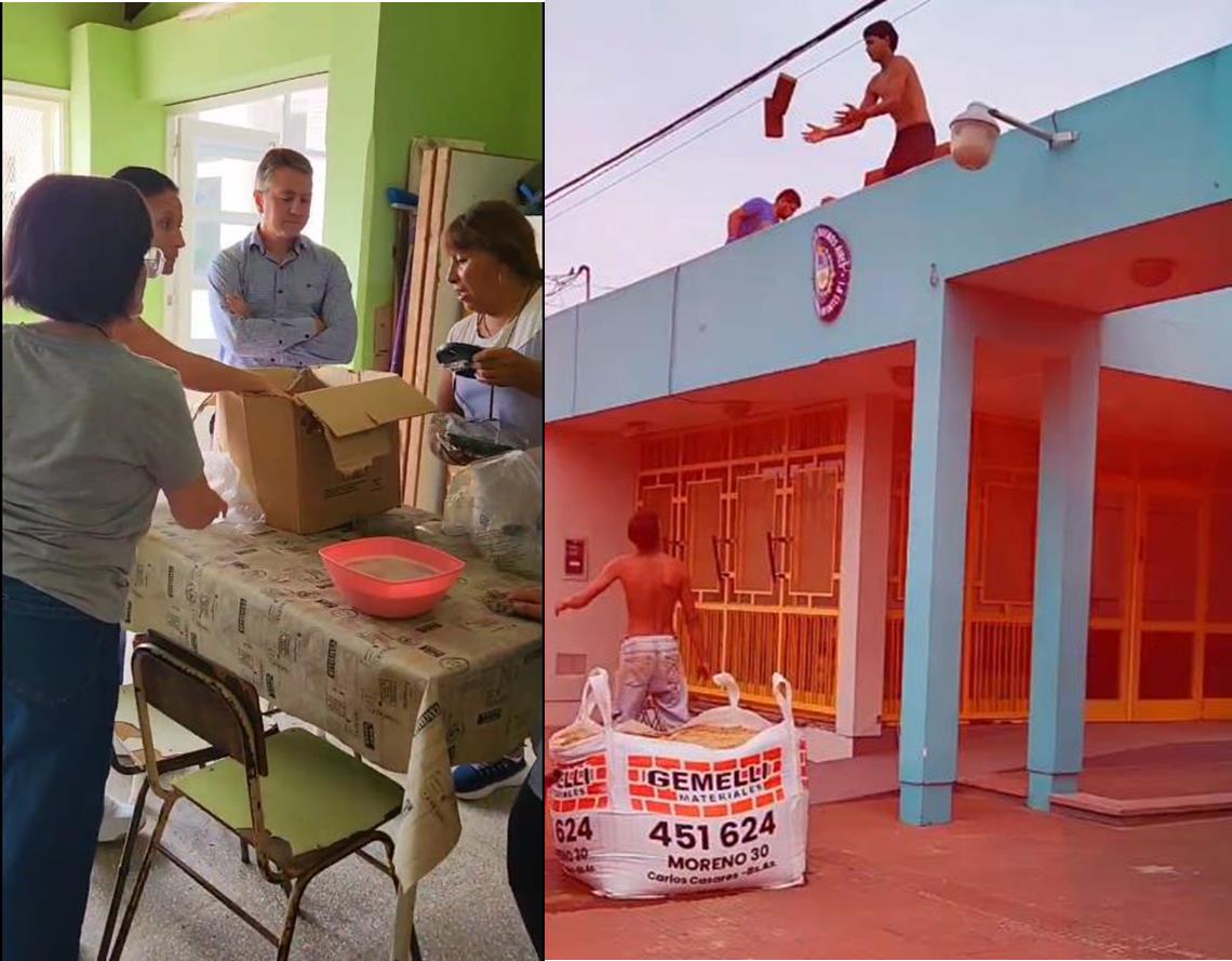 Recorrida por obras en instituciones educativas antes del inicio de ...