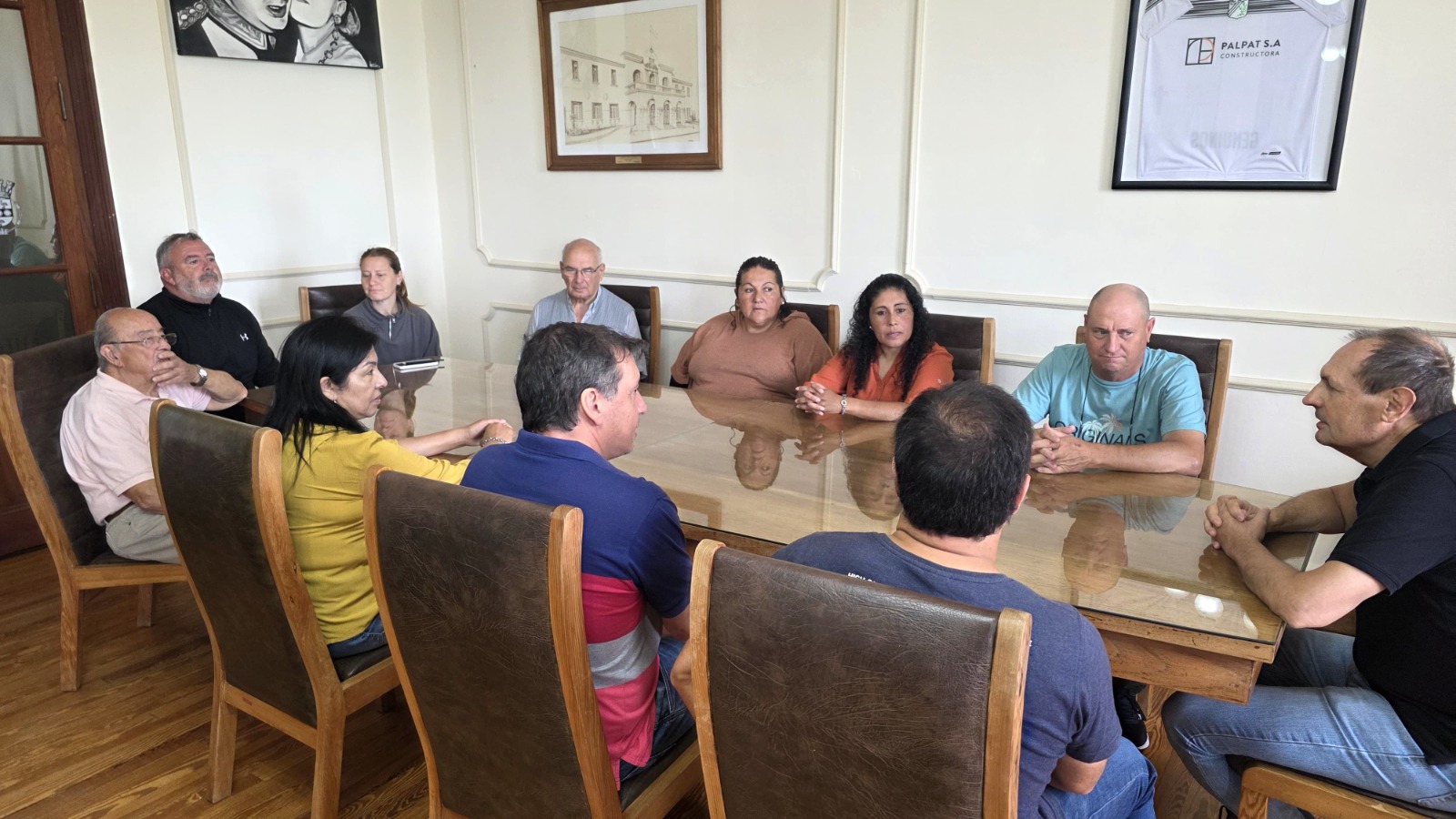 Reunión entre el Intendente Stadnik y el Club Boca – Casares Online